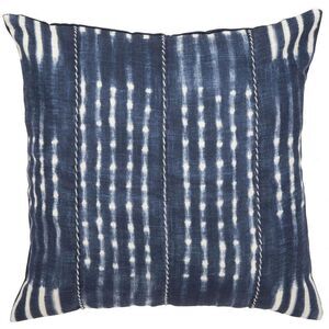Safavieh - Laurena Pillow - Blue/Cream - 16"X16" - Safavieh Blue